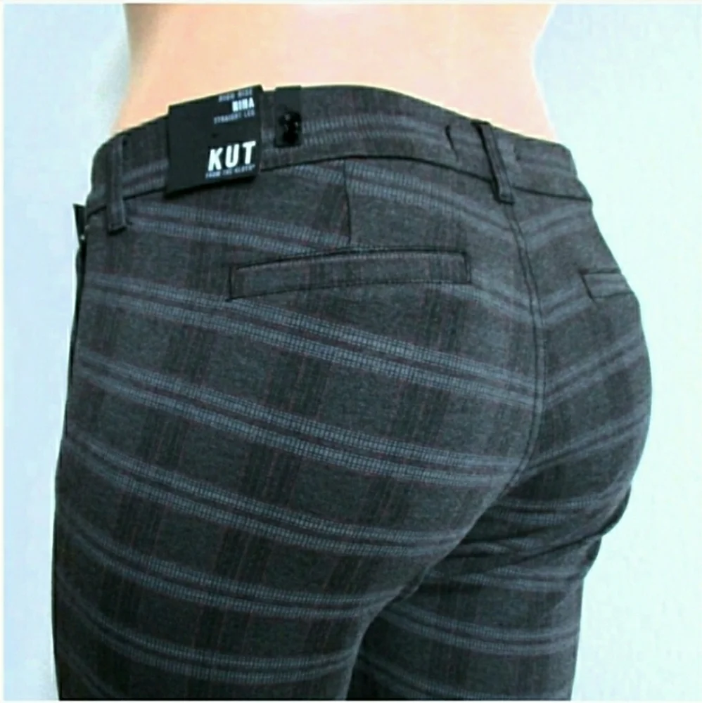 KUT from the KLOTH Jeans Nina Ponte Trouser Size 10 NWT